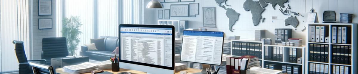 Переклад документів, людина перекладає документи - бюро перекладів "Какаду"